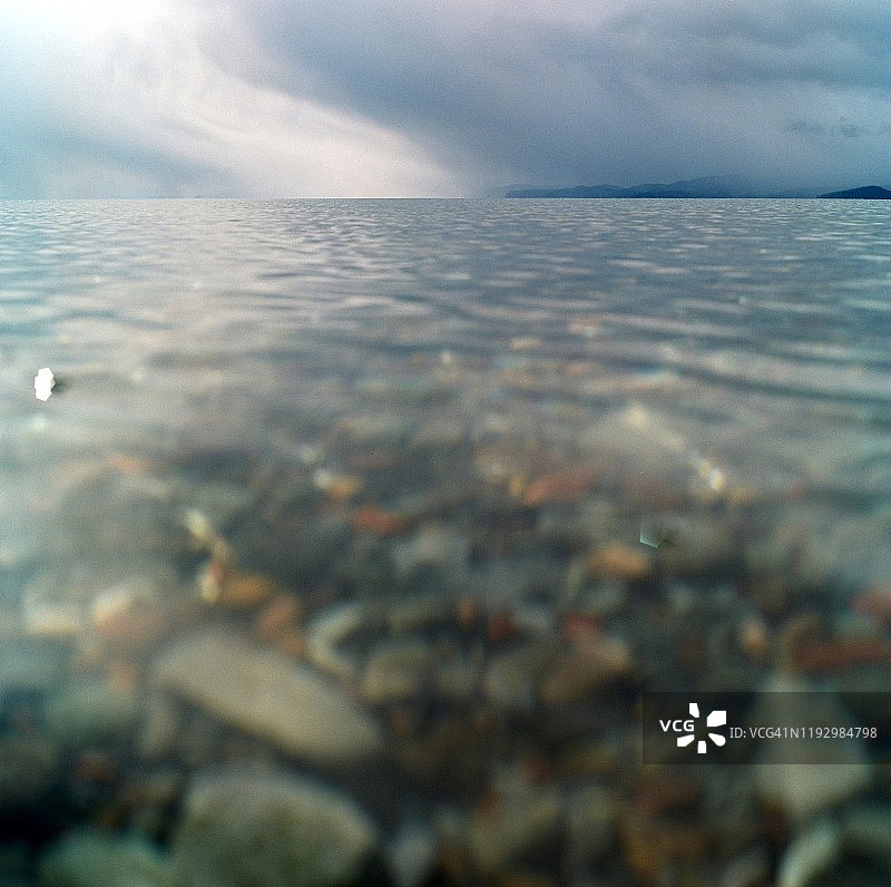 蒙大拿州平头湖图片素材