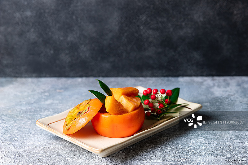 日本柿图片素材