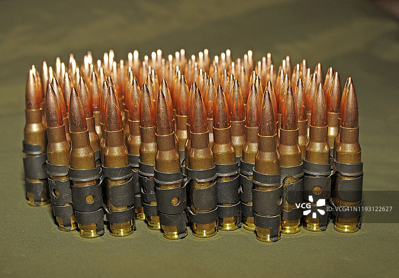 7.62×51mm北约弹药图片素材