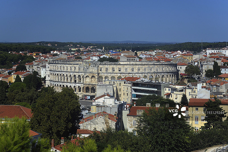 普拉城市风光图片素材