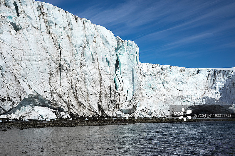 南极洲的基多冰川图片素材