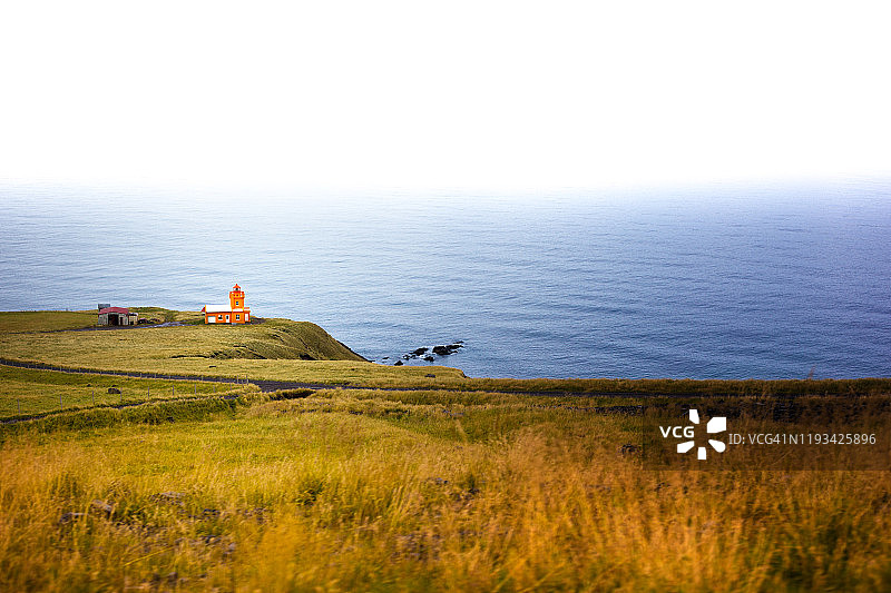 冰岛Sauðanesviti灯塔图片素材