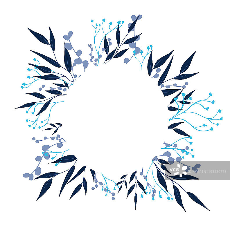 树枝，Logo创意插画图片素材