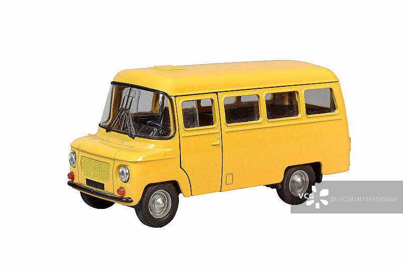 波兰NYSA 522复古厢型车比例模型（收藏品）图片素材