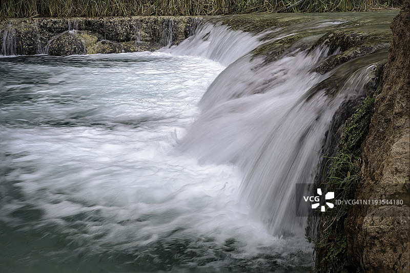 哈瓦苏派印第安人保护区瀑布图片素材