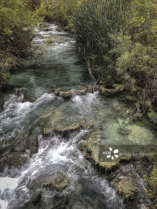 哈瓦苏派印第安人保护区瀑布图片素材