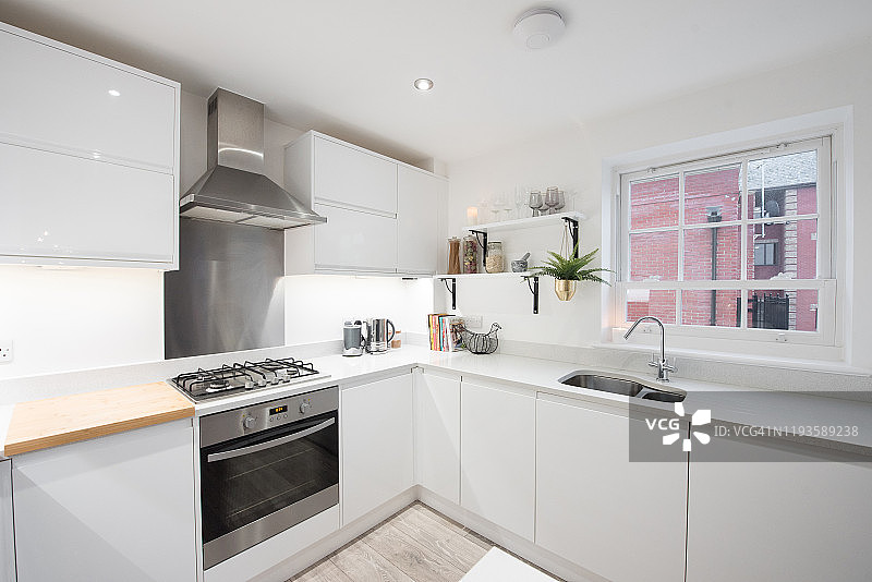 奢华扁平风室内设计图片素材