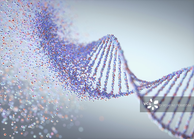 基因疾病，概念插画图片素材