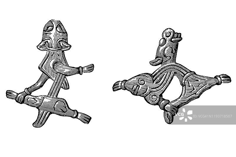 铁器时代动物装饰图案图片素材