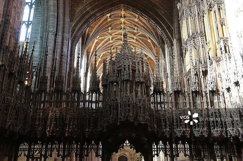 大教堂中殿图片素材