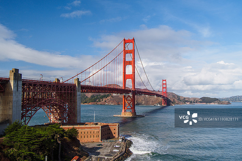 金门大桥图片素材