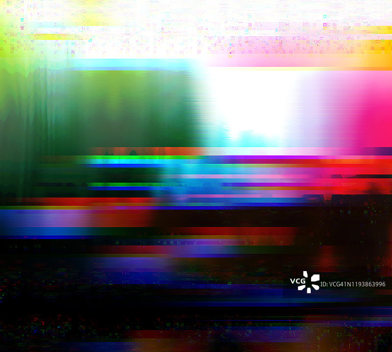 抽象故障数字增强渐变效果插图背景图片素材