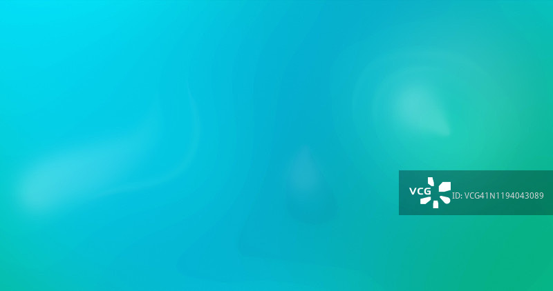 绿松石背景上弯曲、模糊和柔和线条或图层的抽象图像。波纹效果，复制空间。DCI 4K分辨率。图片素材