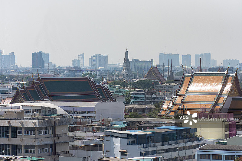 泰国曼谷的城市建筑图片素材