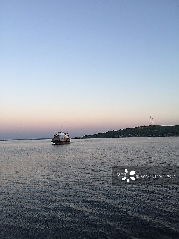 俄罗斯鞑靼斯坦伏尔加河风光图片素材