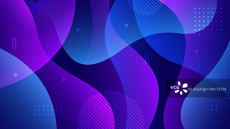 抽象彩色未来波浪背景图片素材