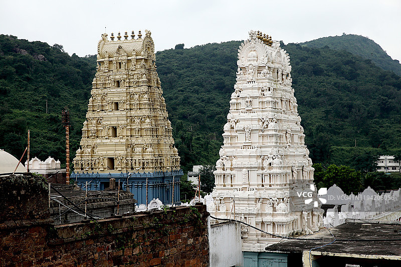 印度辛马查拉姆瓦拉哈拉克希米 Narasimha 寺庙图片素材
