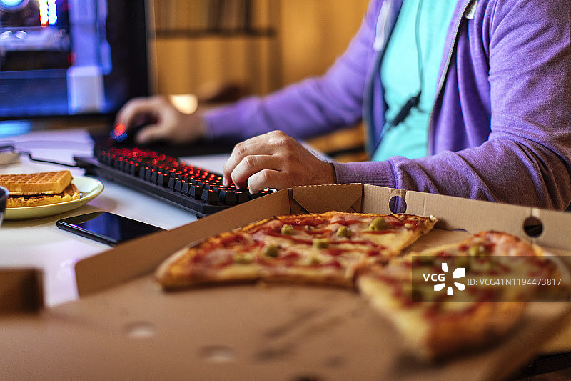 披萨总是不错的选择图片素材