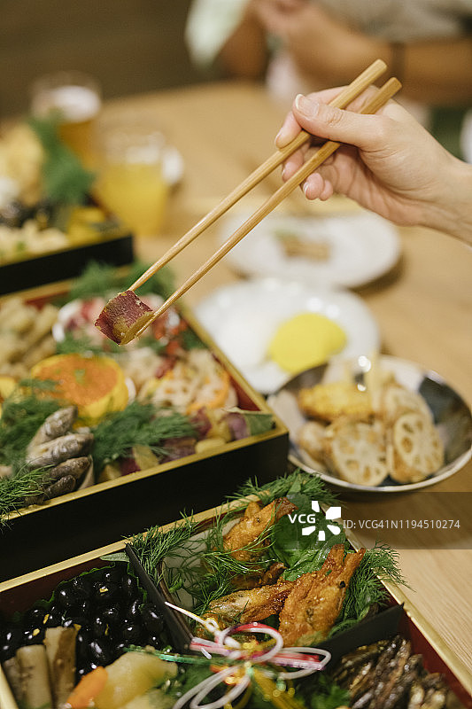 御节料理图片素材