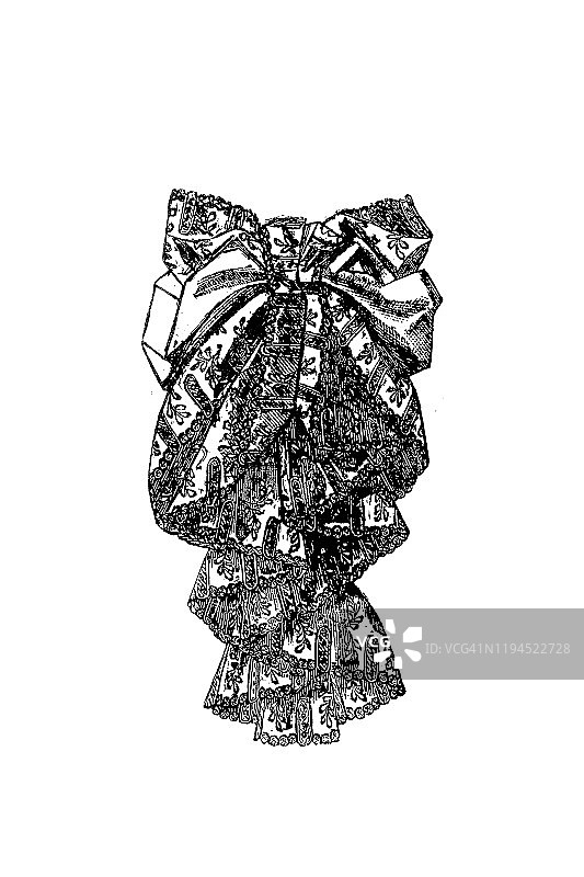 蕾丝领饰图片素材