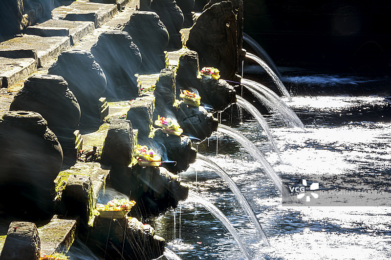 巴厘岛圣泉寺图片素材