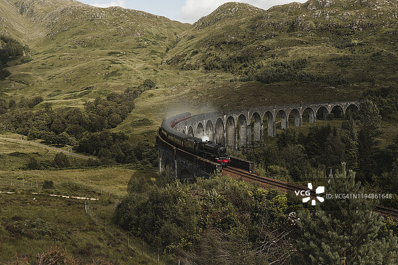 哈利·波特雅各比特火车图片素材