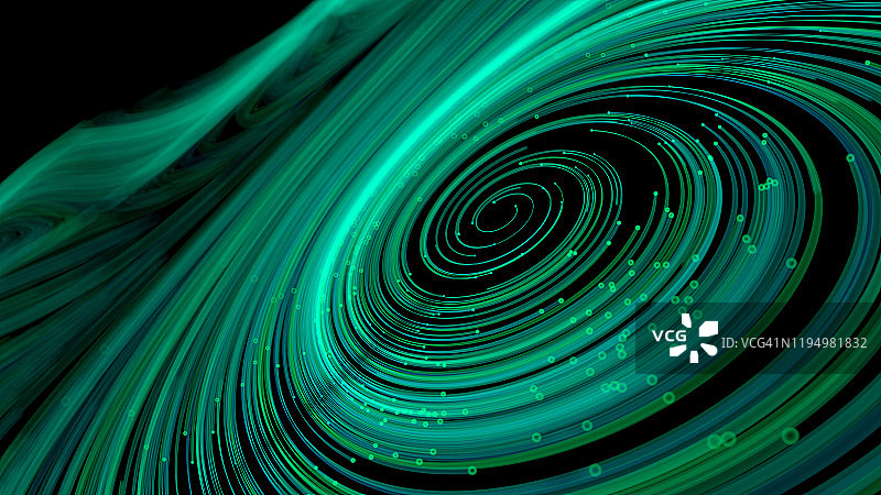 流动的粒子线条图片素材