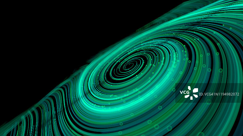 流动的粒子线条图片素材