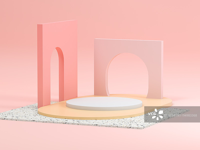 三维产品展示空间图片素材