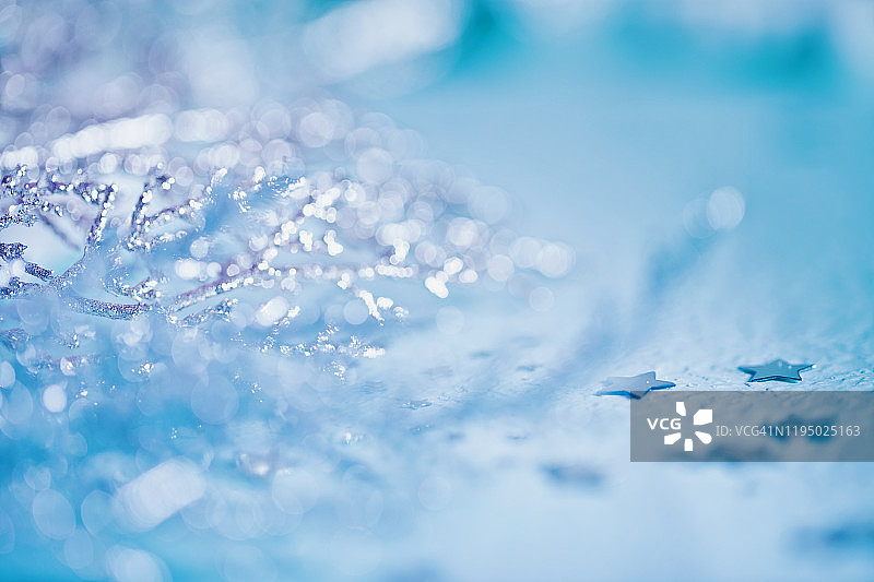 抽象闪光浅蓝紫散景星光背景图片素材