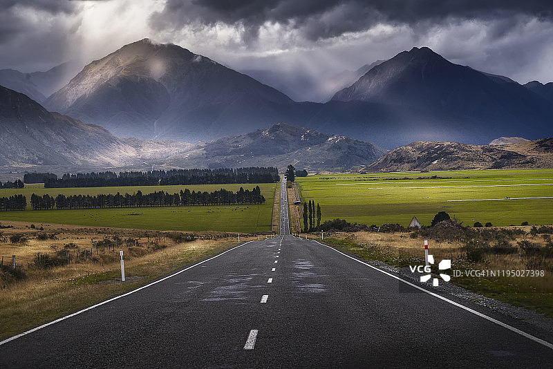 新西兰亚瑟通道国家公园图片素材
