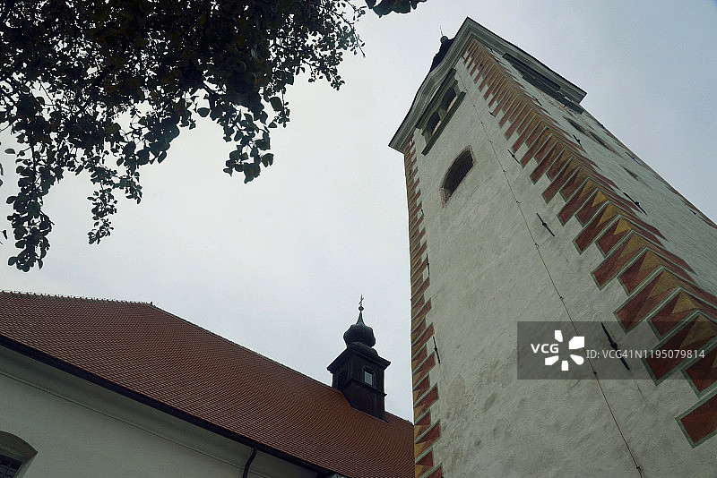 布莱德圣玛丽亚教堂图片素材