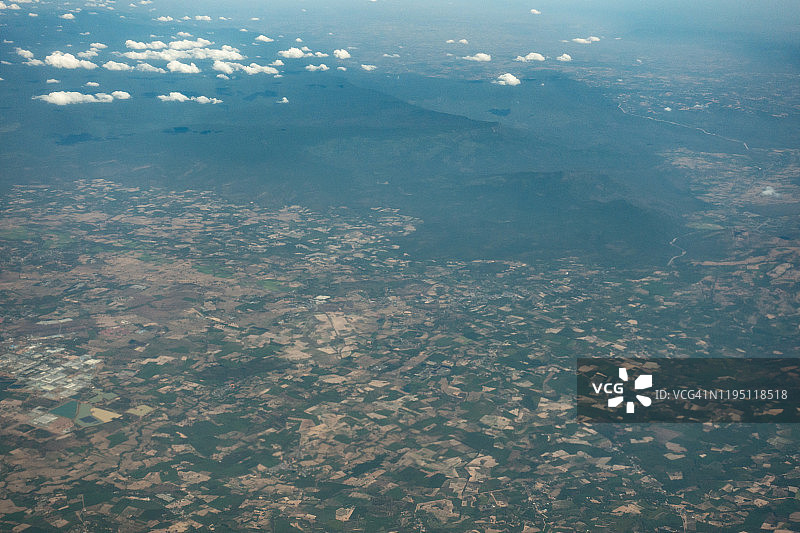 泰国巴真府航拍景观图片素材