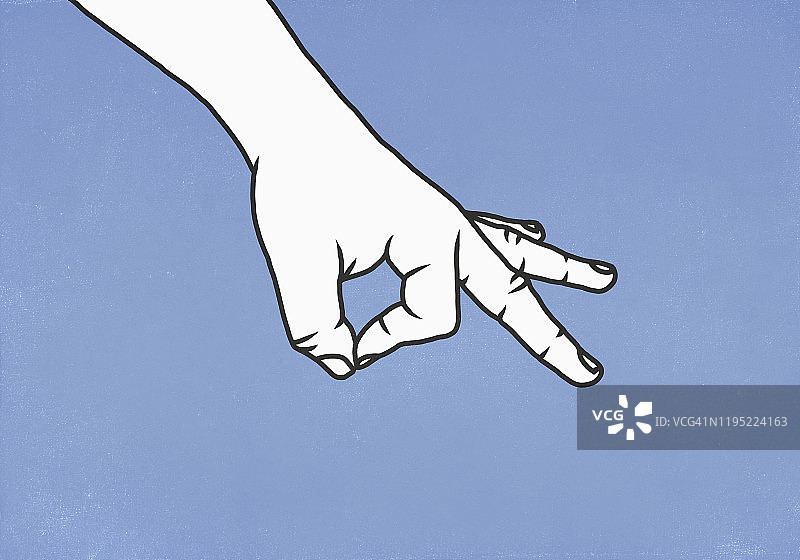 表示“OK”的手势图片素材