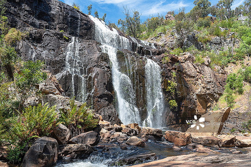 澳大利亚格兰屏国家公园麦肯锡瀑布图片素材