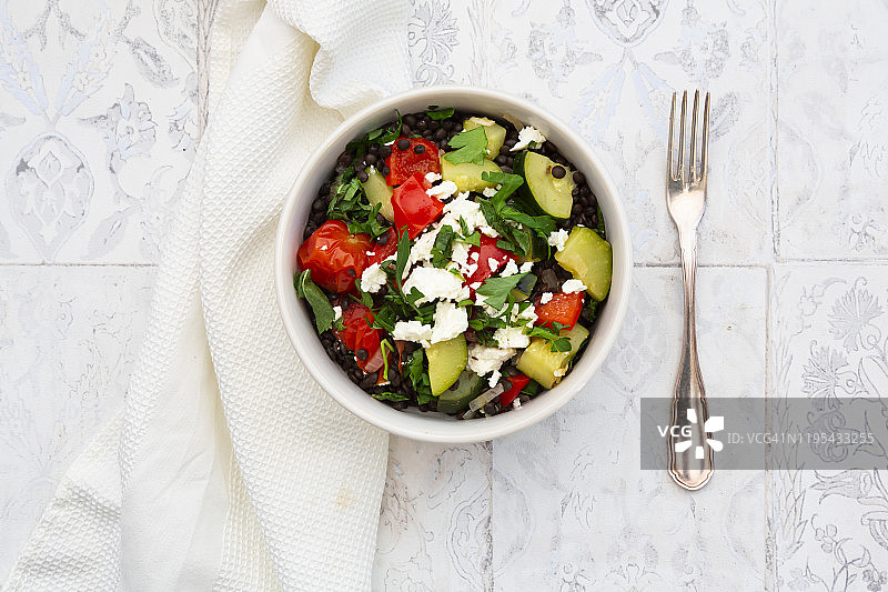 藜麦蔬菜沙拉图片素材