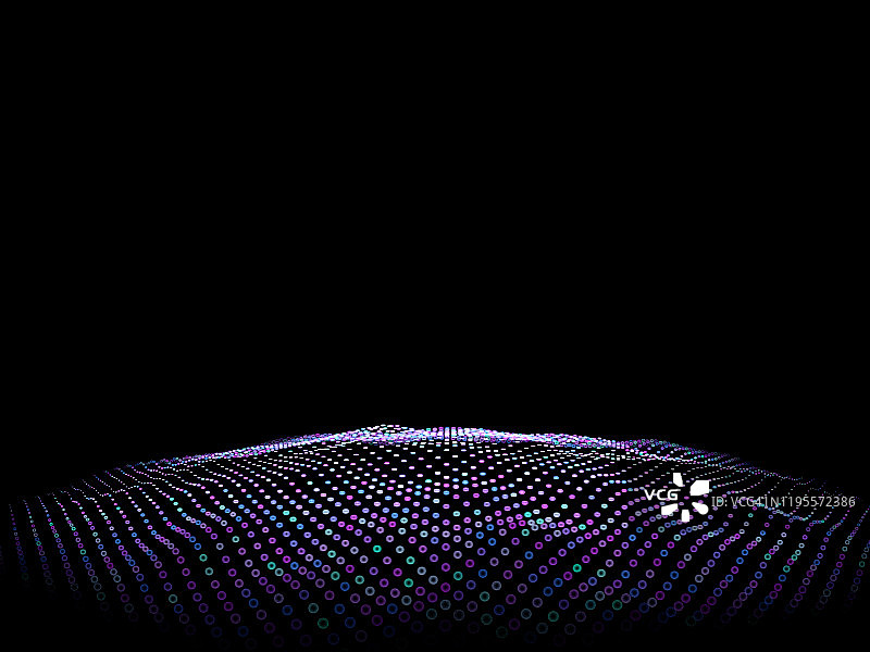 波形粒子图片素材