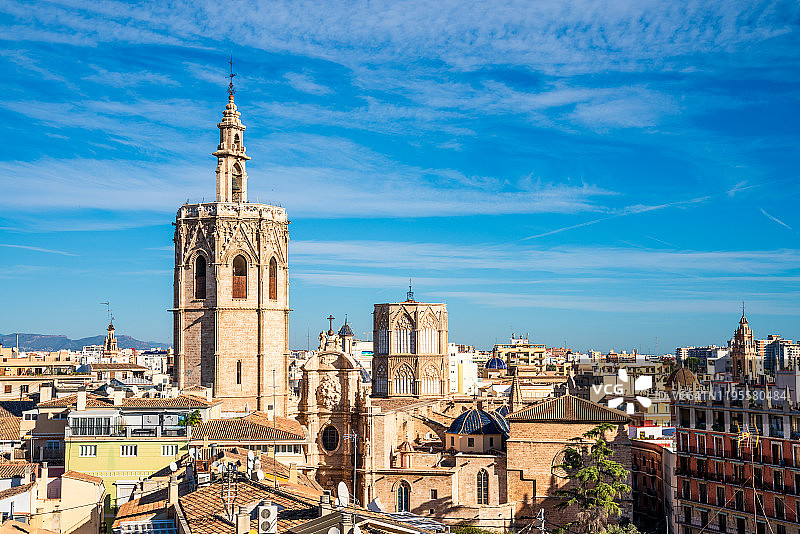 西班牙巴伦西亚大教堂图片素材