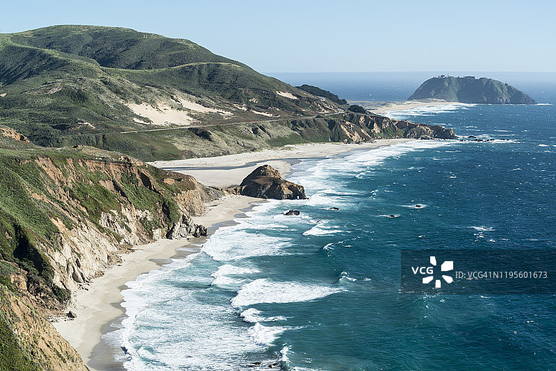 大苏尔,加州图片素材