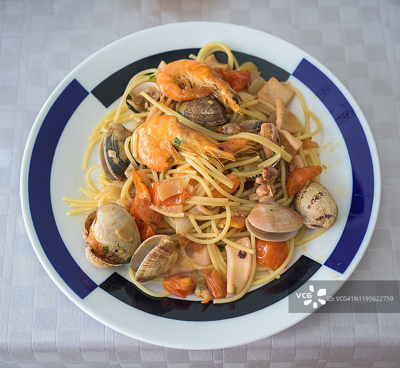 海鲜意面图片素材