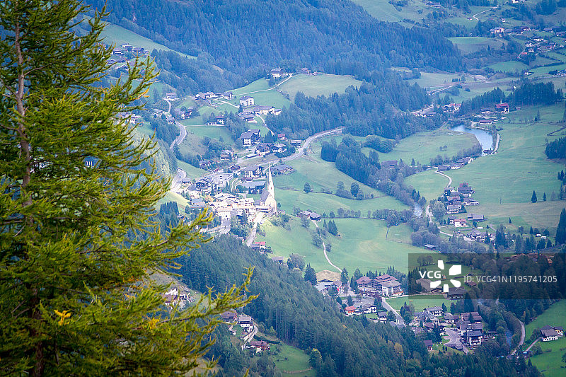 奥地利格罗斯格洛克纳山谷图片素材