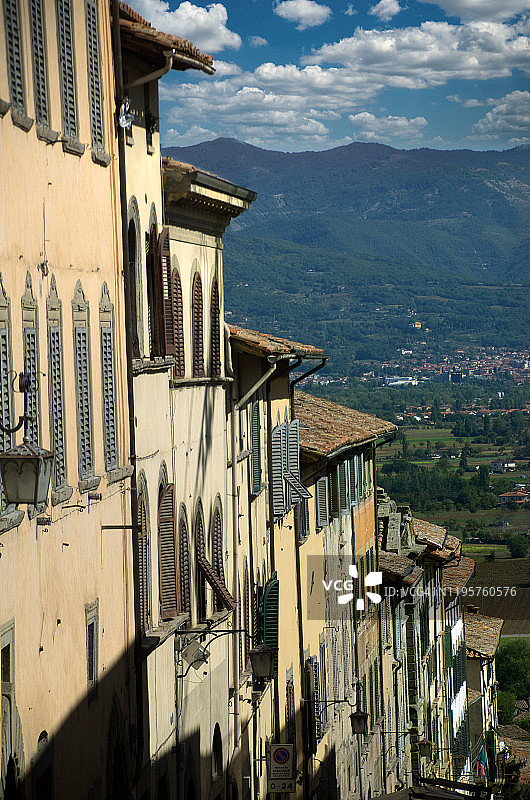 意大利安吉亚里中世纪街景图片素材