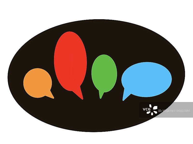 聊天图标图片素材