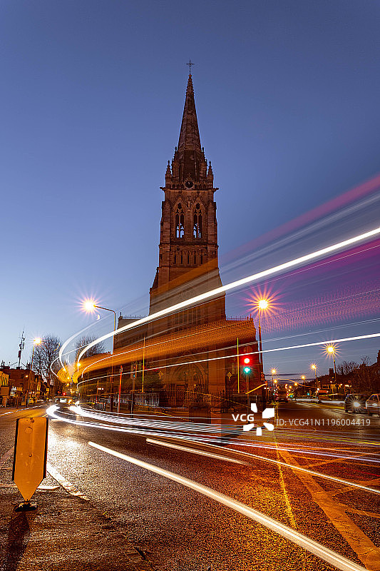 都柏林菲茨威廉圣彼得教堂图片素材