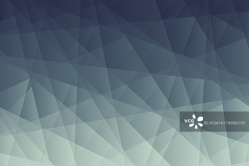 抽象几何背景 - 带有灰色渐变的多边形马赛克图片素材
