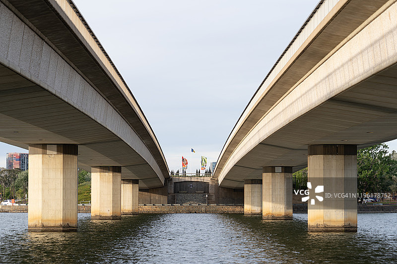 堪培拉的滑铁卢桥图片素材
