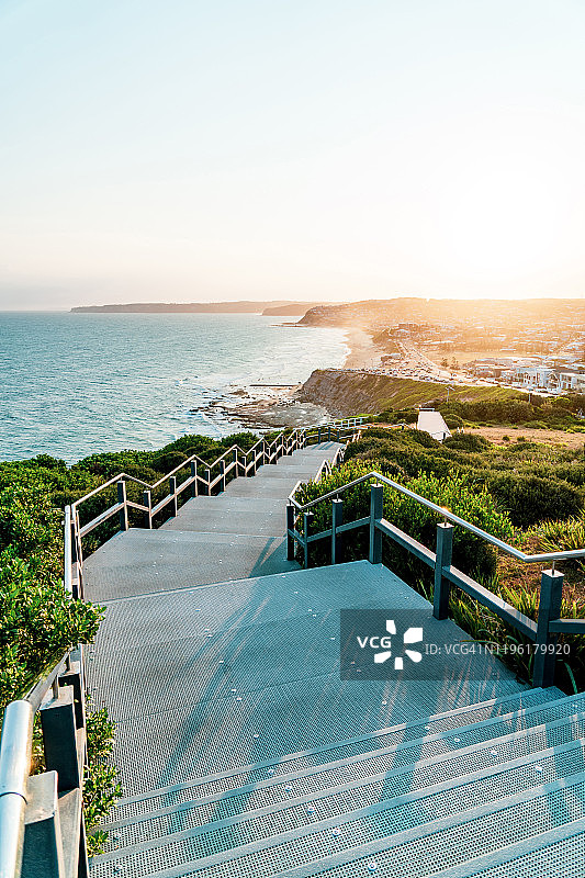 澳大利亚纽卡斯尔澳新军团纪念步道图片素材