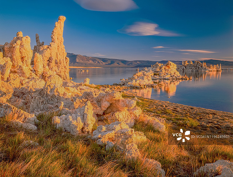 莫诺湖凝灰岩州立自然保护区，加州图片素材