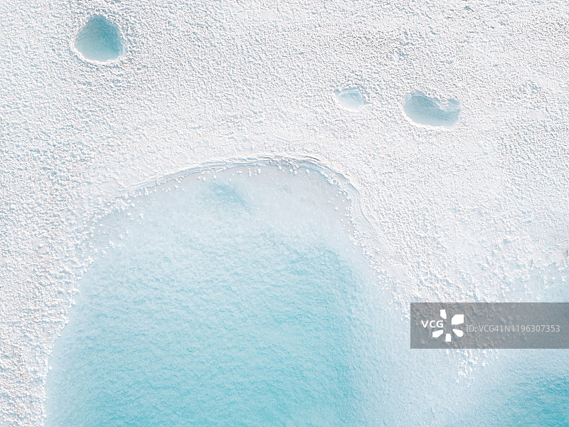 中国青海盐湖风光图片素材