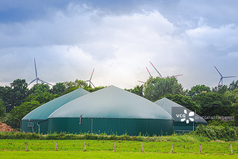 沼气厂图片素材